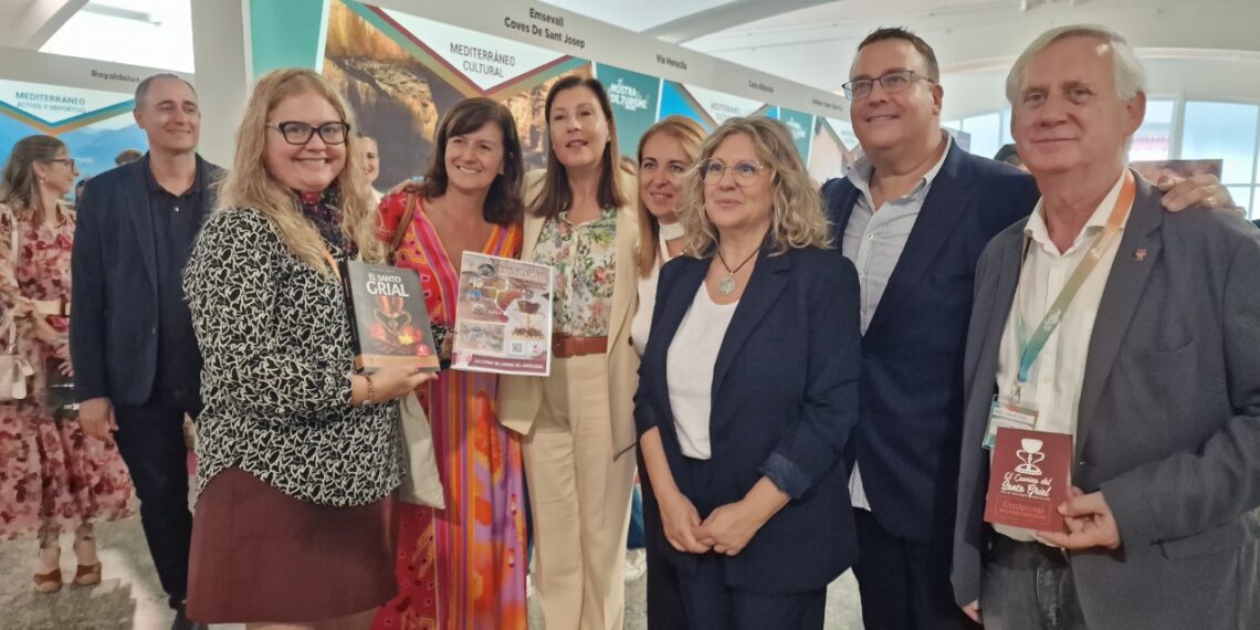 Presentación del Camino del Santo Grial en la V Mostra de Turisme de la Comunitat Valenciana
